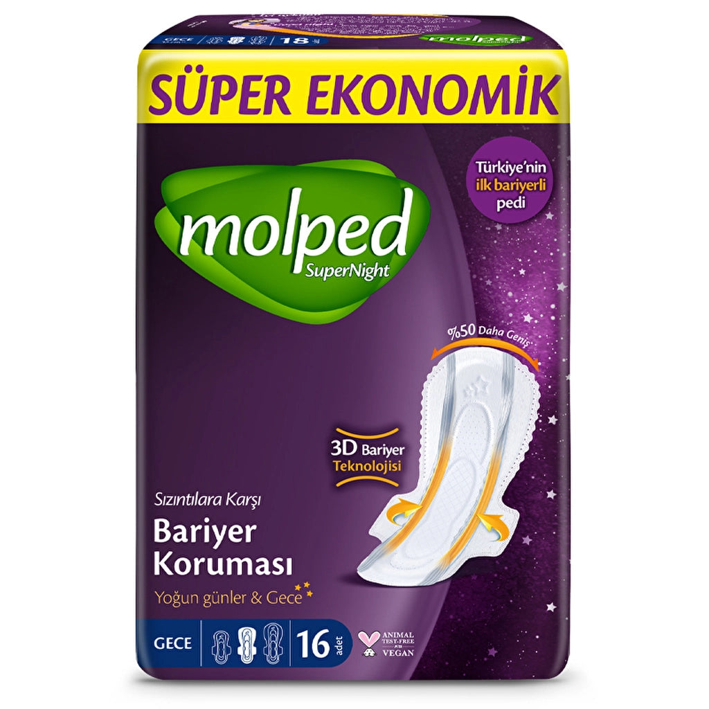 Molped SuperNight Busy Days &amp; Night (Night) 16-pack