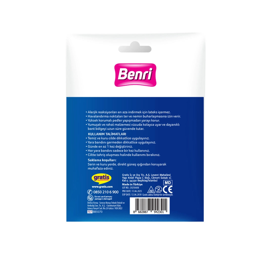Benri Classic Band-Aid 30-pack