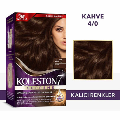 Wella Koleston Supreme Hair Dye 77/44 Ember Fire Red