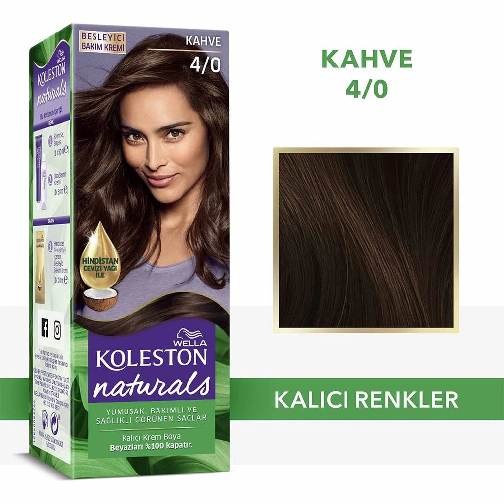 Wella Koleston Naturals Hair Dye 6/1 Fascinating Brown