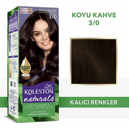 Wella Koleston Naturals Hair Dye 6/1 Fascinating Brown