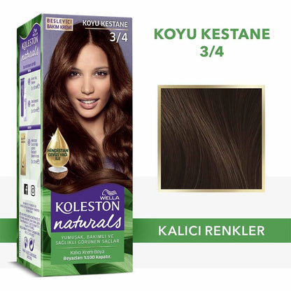 Wella Koleston Naturals Hair Dye 6/1 Fascinating Brown