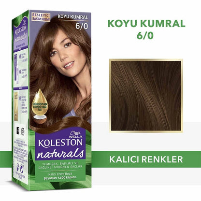 Wella Koleston Naturals Hair Dye 6/1 Fascinating Brown