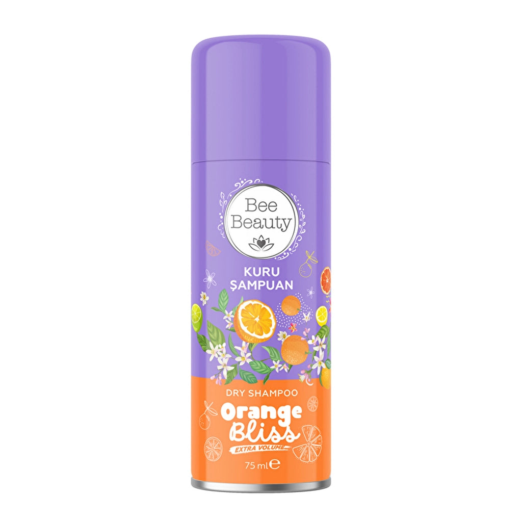 Bee Beauty Orange Bliss Extra Volume Dry Shampoo Travel Size 75 ml
