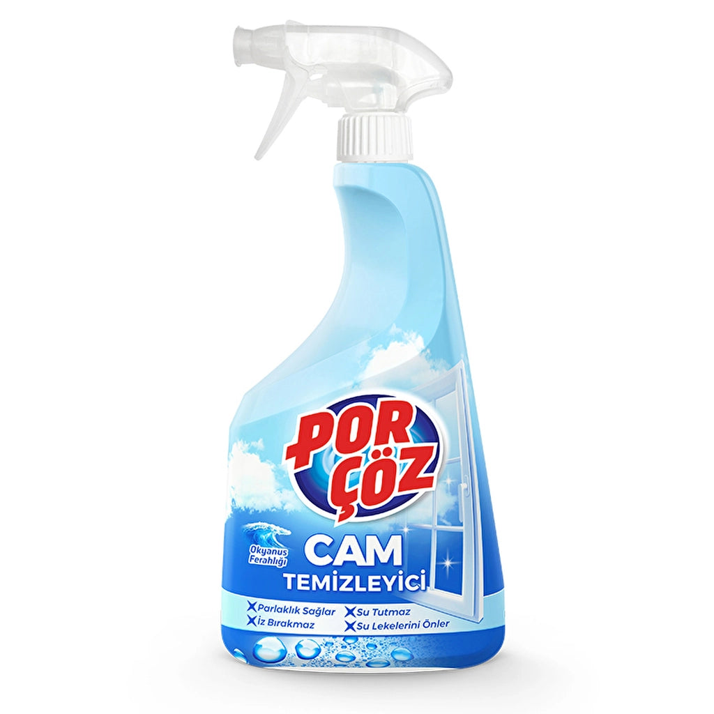 Porçöz Glass Cleaner Spray 500 ml