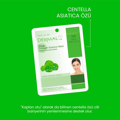 Dermal Cica Collagen Mask 23 gr