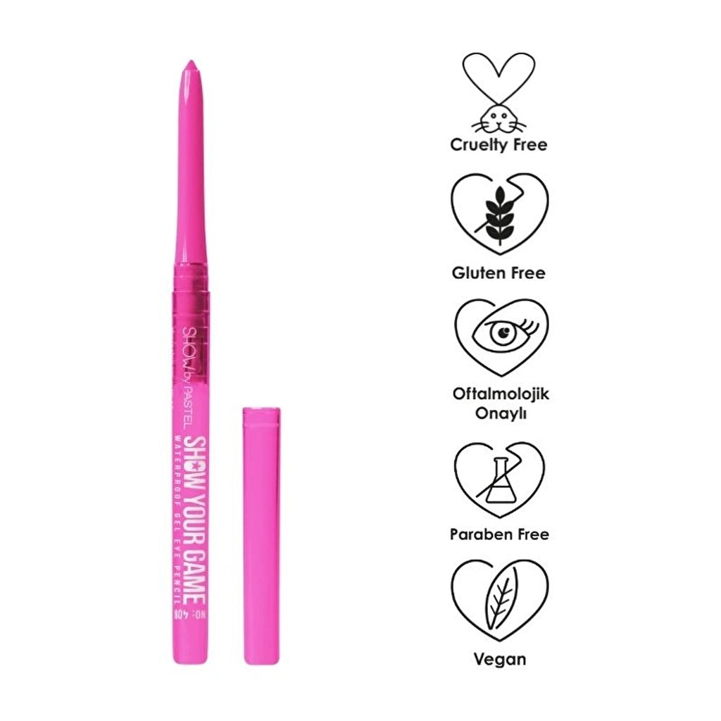 Show by Pastel Show Your Game Waterproof Eye Pencil 408