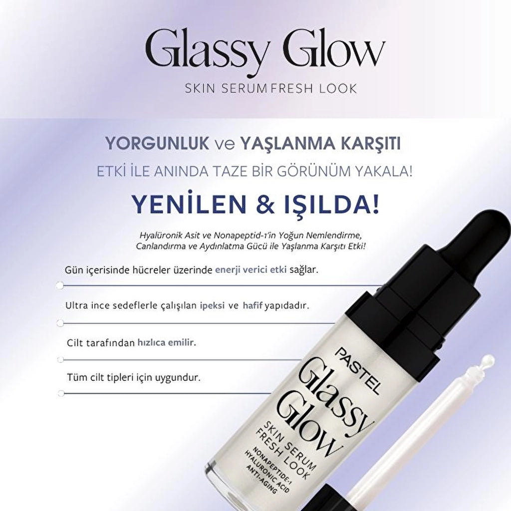 Pastel Makeup To Skincare Glassy Glow Skin Serum