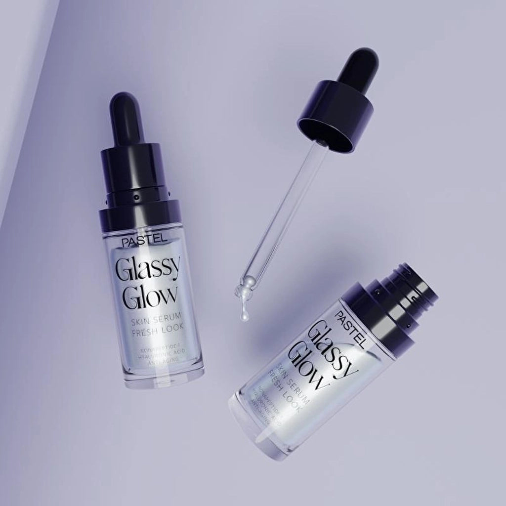 Pastel Makeup To Skincare Glassy Glow Skin Serum