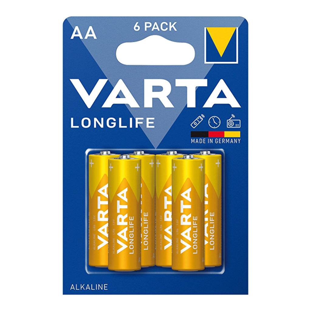 Varta Longlife 4+2 AA Pen Batteries