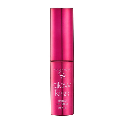 Golden Rose Glow Kiss Tinted Lip Balm Lipstick 03 Berry Pink