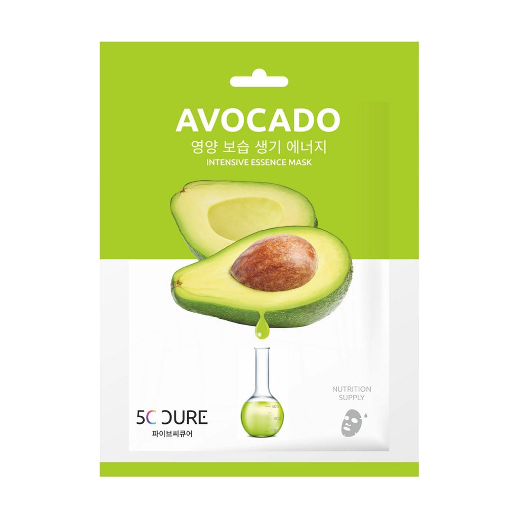 5C Cure Avocado Korean Face Mask 25 ml