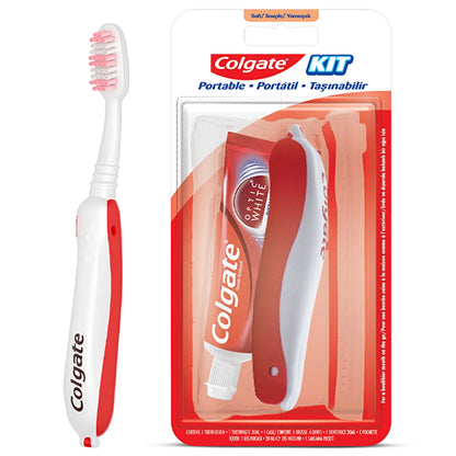 Colgate Optic White Toothpaste 20 ml + Toothbrush (Travel Set)