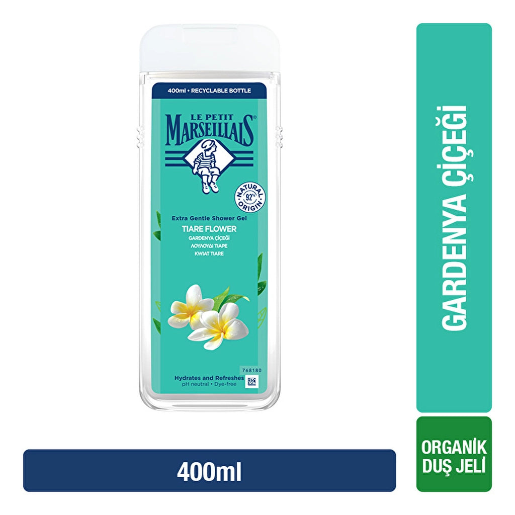 Le Petit Marseillais Shower Gel Gardenia Flower 400 ml