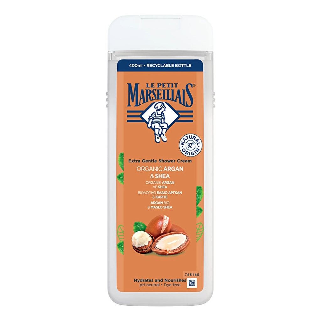 Le Petit Marseillais Shower Gel Organic Argan and Shea 400 ml