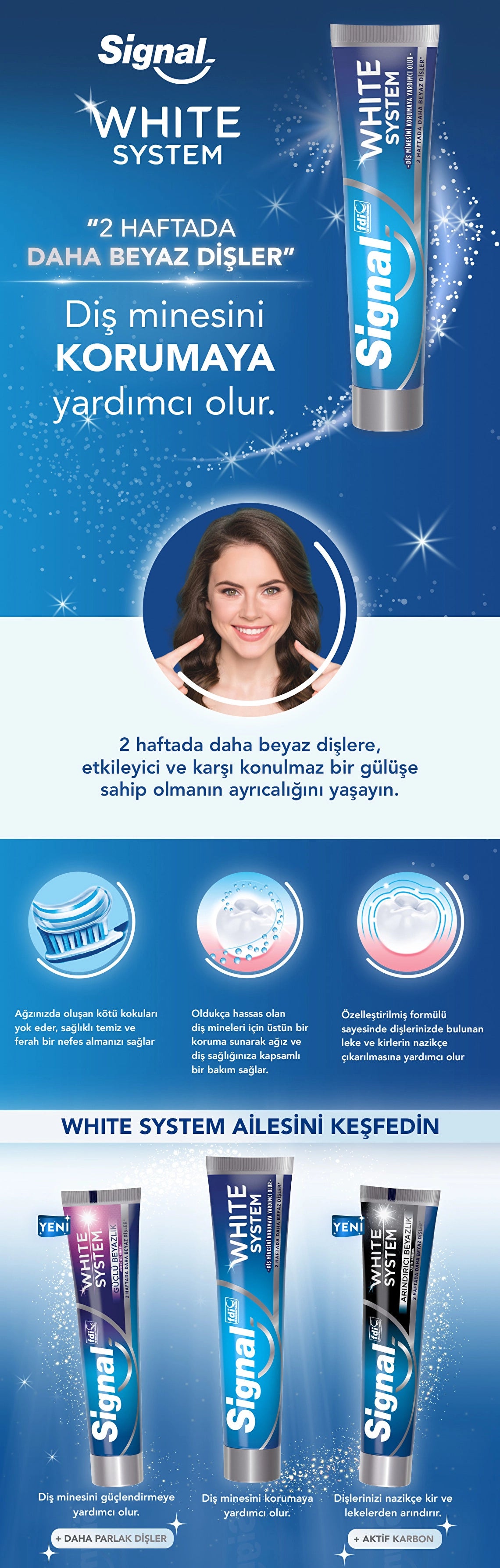 Signal White System Toothpaste Whitening 75 ml