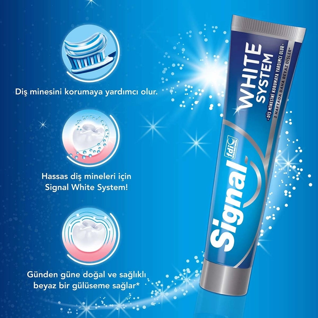 Signal White System Toothpaste Whitening 75 ml