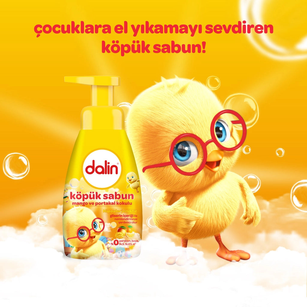 Dalin Mango and Orange Scented Foam Soap 200 ml