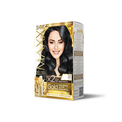 Maxx Deluxe Golden Beauty Hair Dye 0.01 Smoked Gray