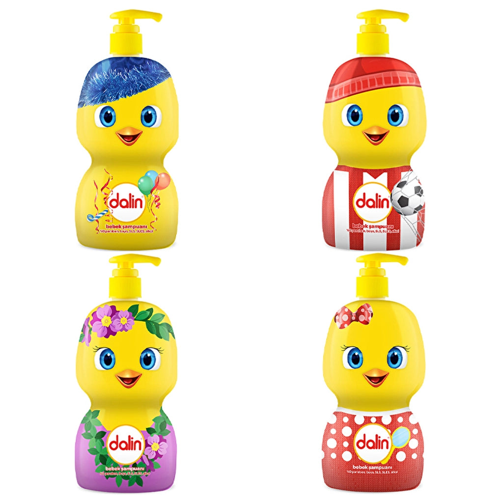 Dalin Chick Bottle Baby Shampoo 500 ml (Assorted)