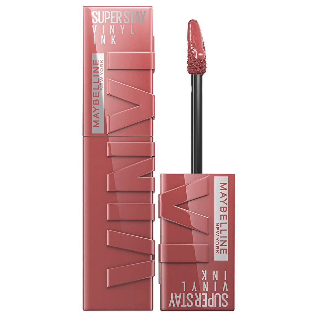 Maybelline New York Super Stay Vinyl Ink Long Lasting Liquid Bright Lipstick 35 Cheeky