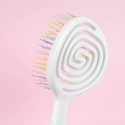Nascita Pro Three-Dimensional Oval Hair Brush 05 White