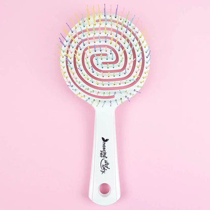 Nascita Pro Three-Dimensional Oval Hair Brush 05 White