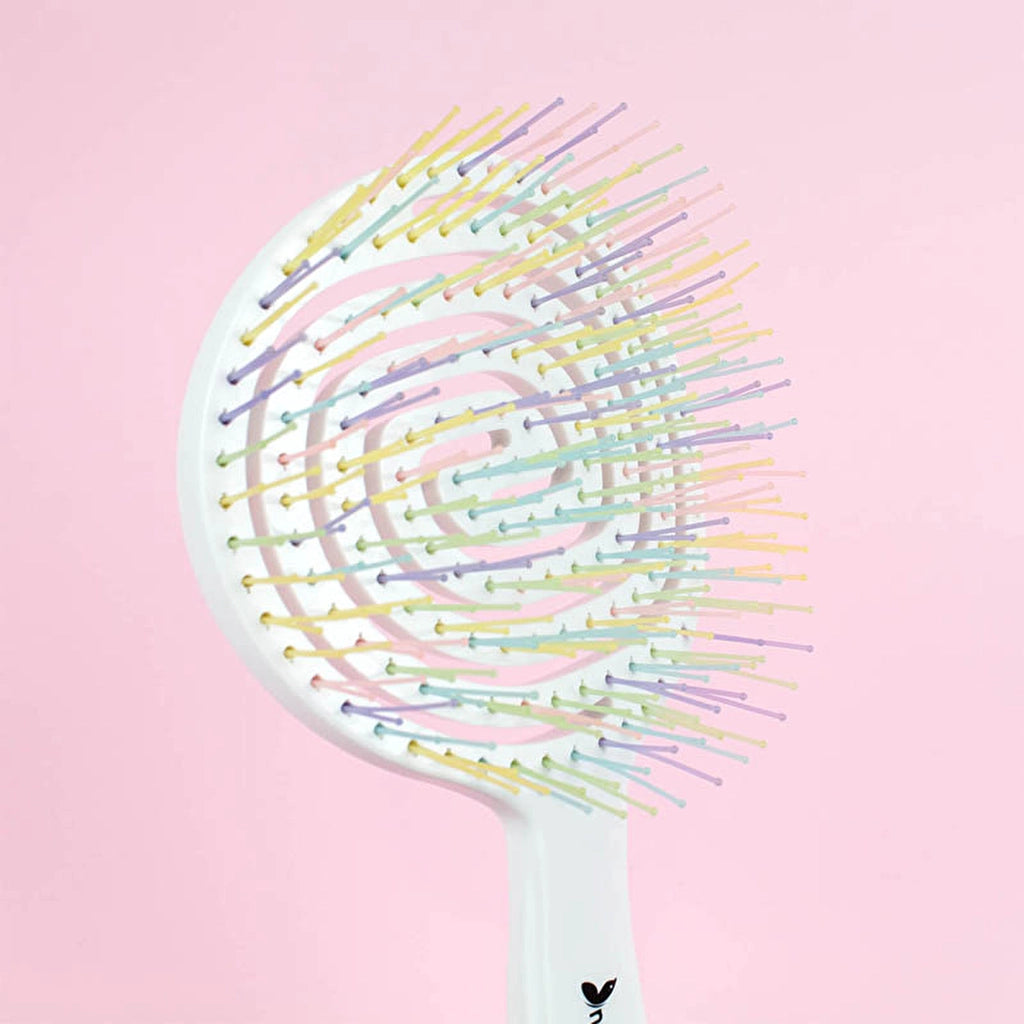 Nascita Pro Three-Dimensional Oval Hair Brush 05 White