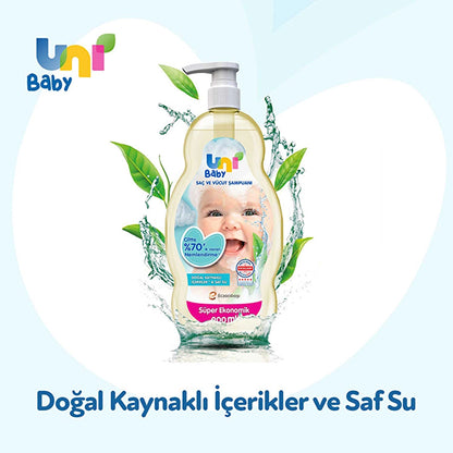 Uni Baby Hair and Body Shampoo 900 ml