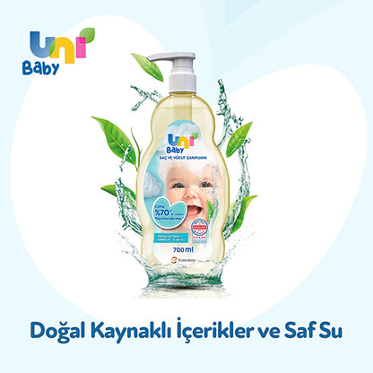 Uni Baby Hair and Body Shampoo 700 ml