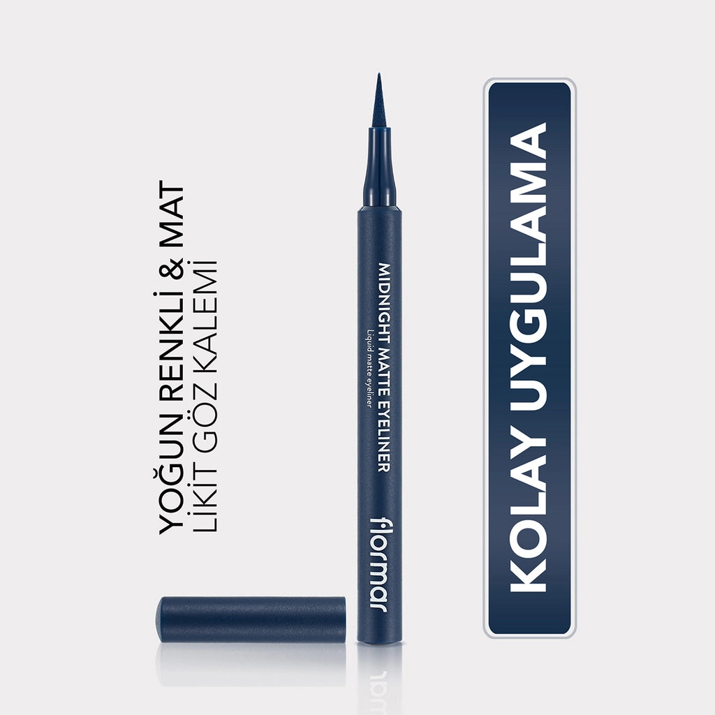 Flormar Midnight Matte Eyeliner 04 Green
