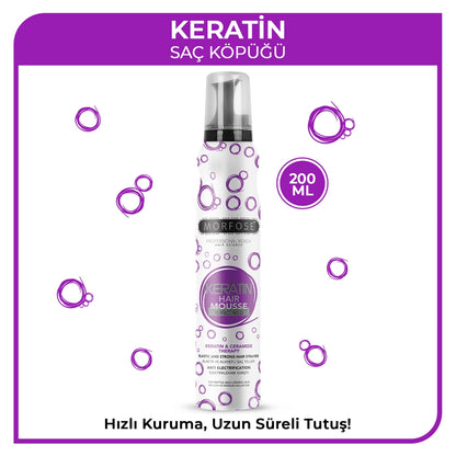 Morfose Keratin Hair Mousse 200 ml