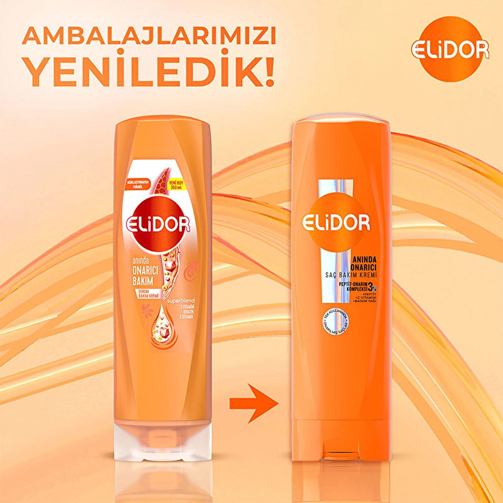 Elidor Instant Repair Hair Care Cream 350 ml
