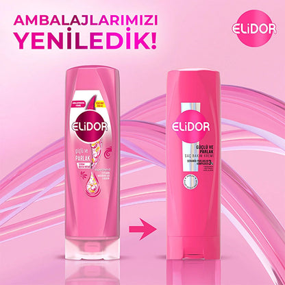 Elidor Strong and Shiny Hair Care Cream 350 ml