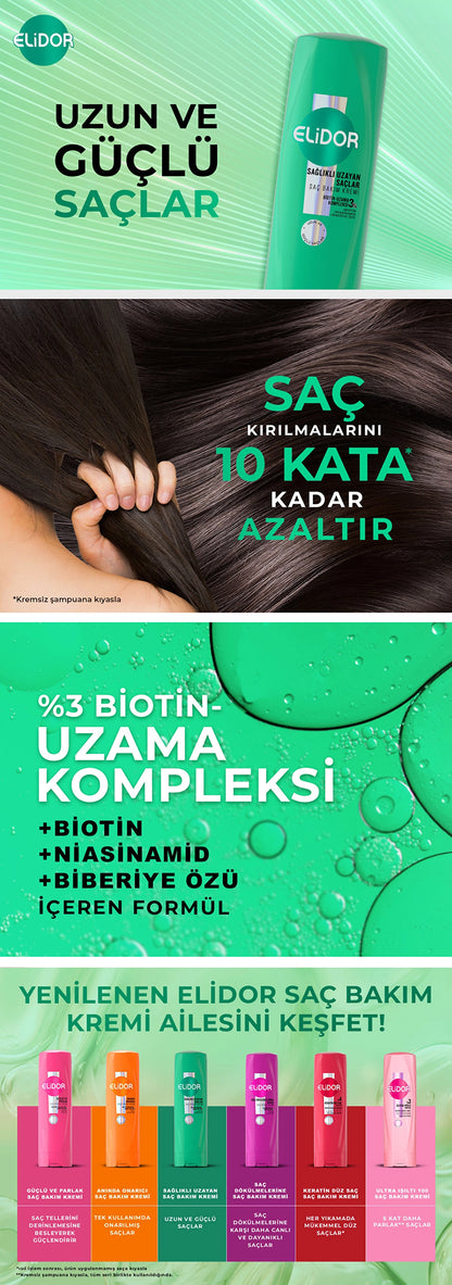 Elidor Hair Care Cream Healthy Growing Hair 350 ml