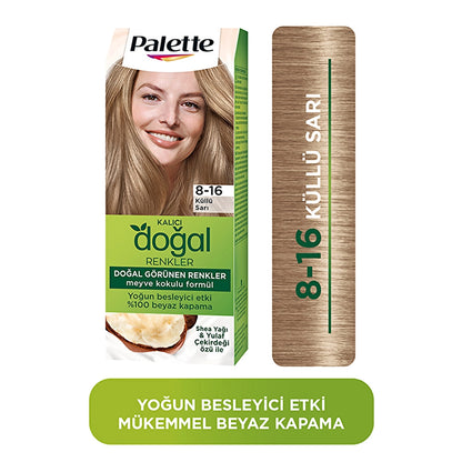 Palette Permanent Natural Colors Hair Dye 8-16 Ash Blonde