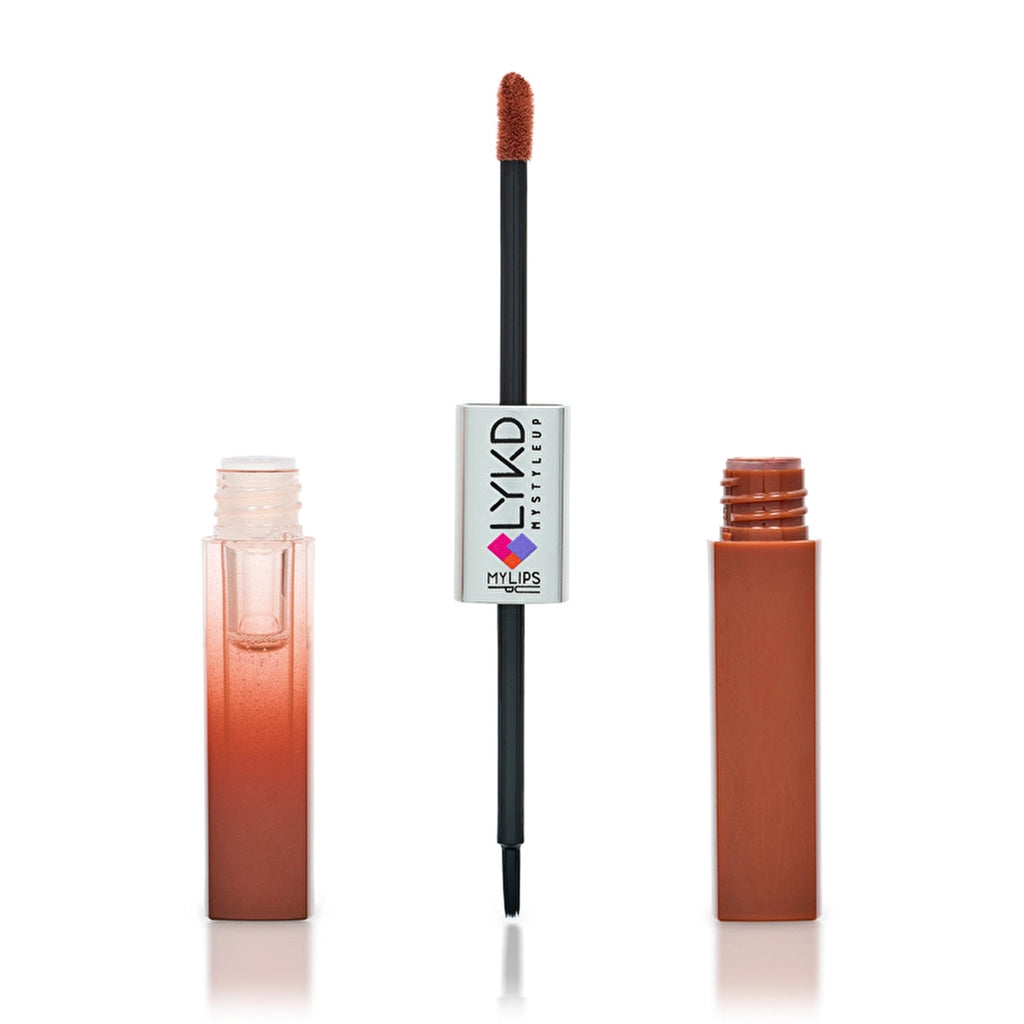 LYKD Double Sided Lipstick &amp; Gloss 330 Warm Brown