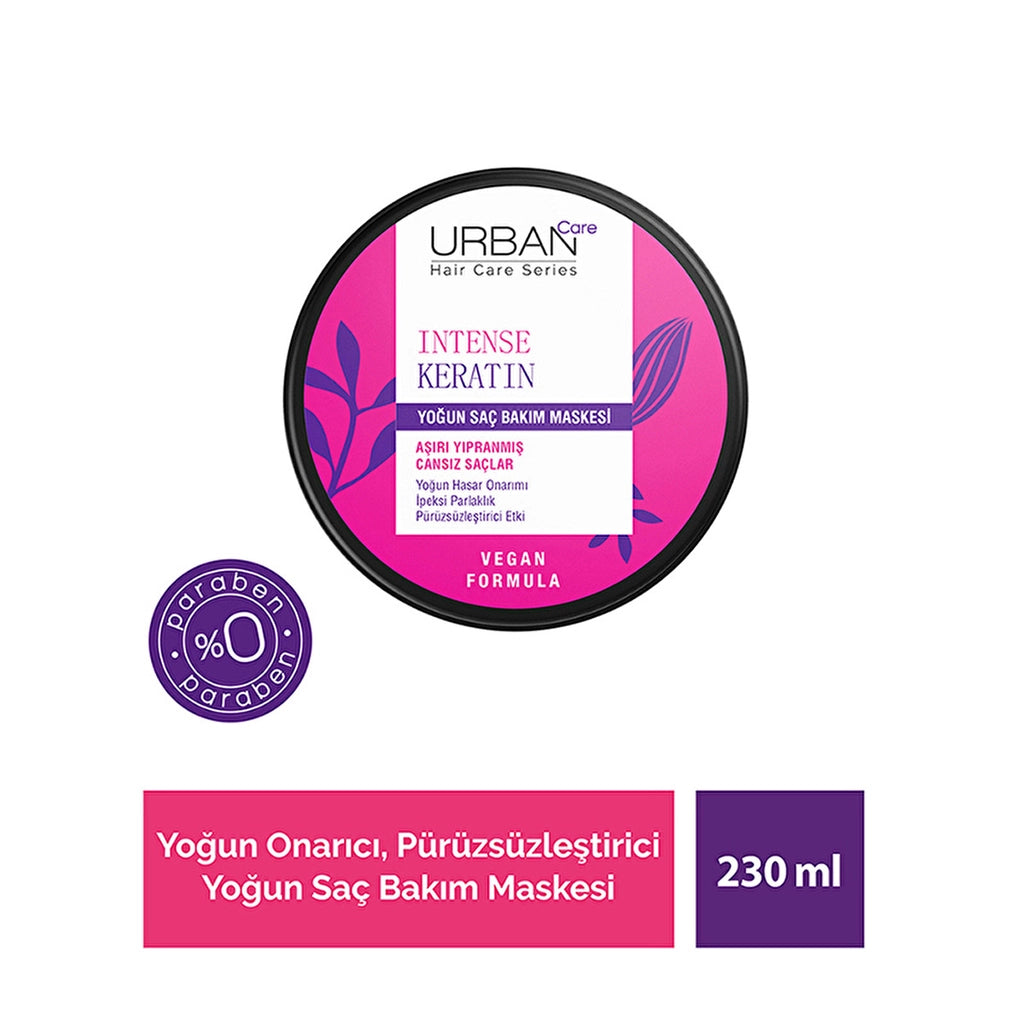 Urban Care Intense Keratin Intensive Hair Care Mask 230 ml
