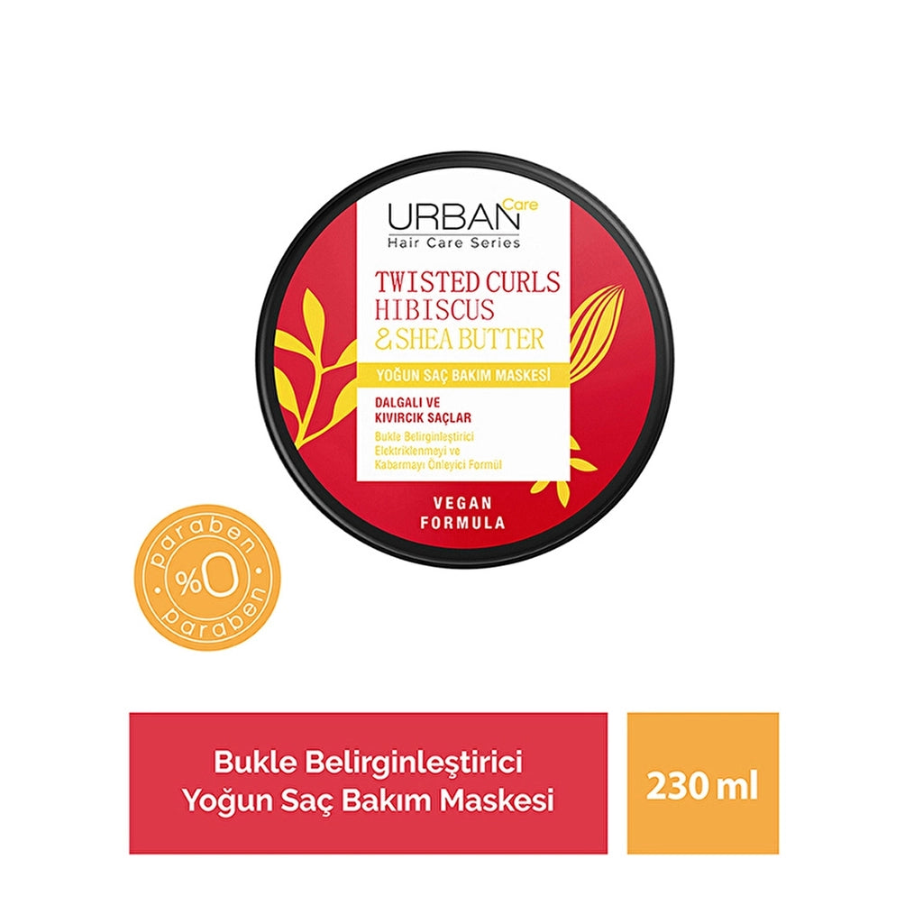 Urban Care Hibiscus &amp; Shea Butter Intensive Hair Care Mask 230 ml