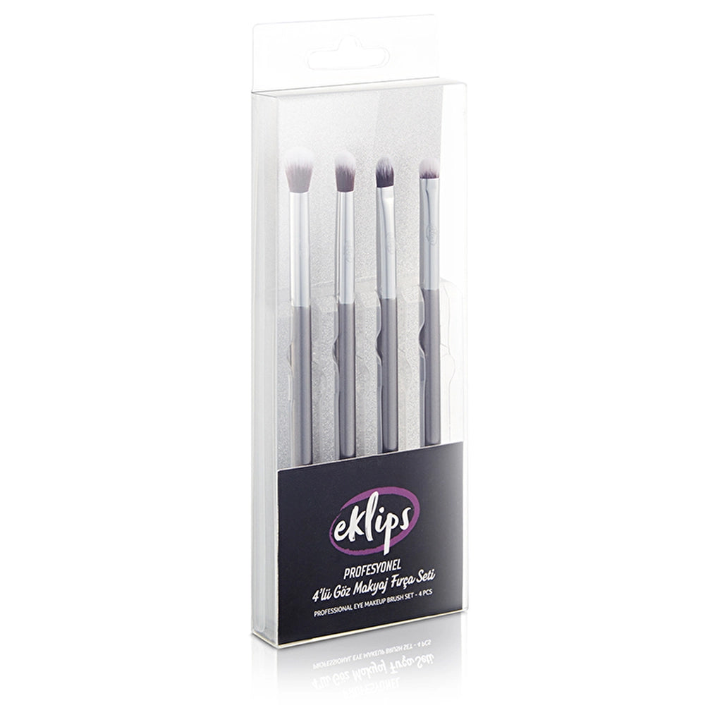 Eklips Professional Eye Makeup Brush Set of 4