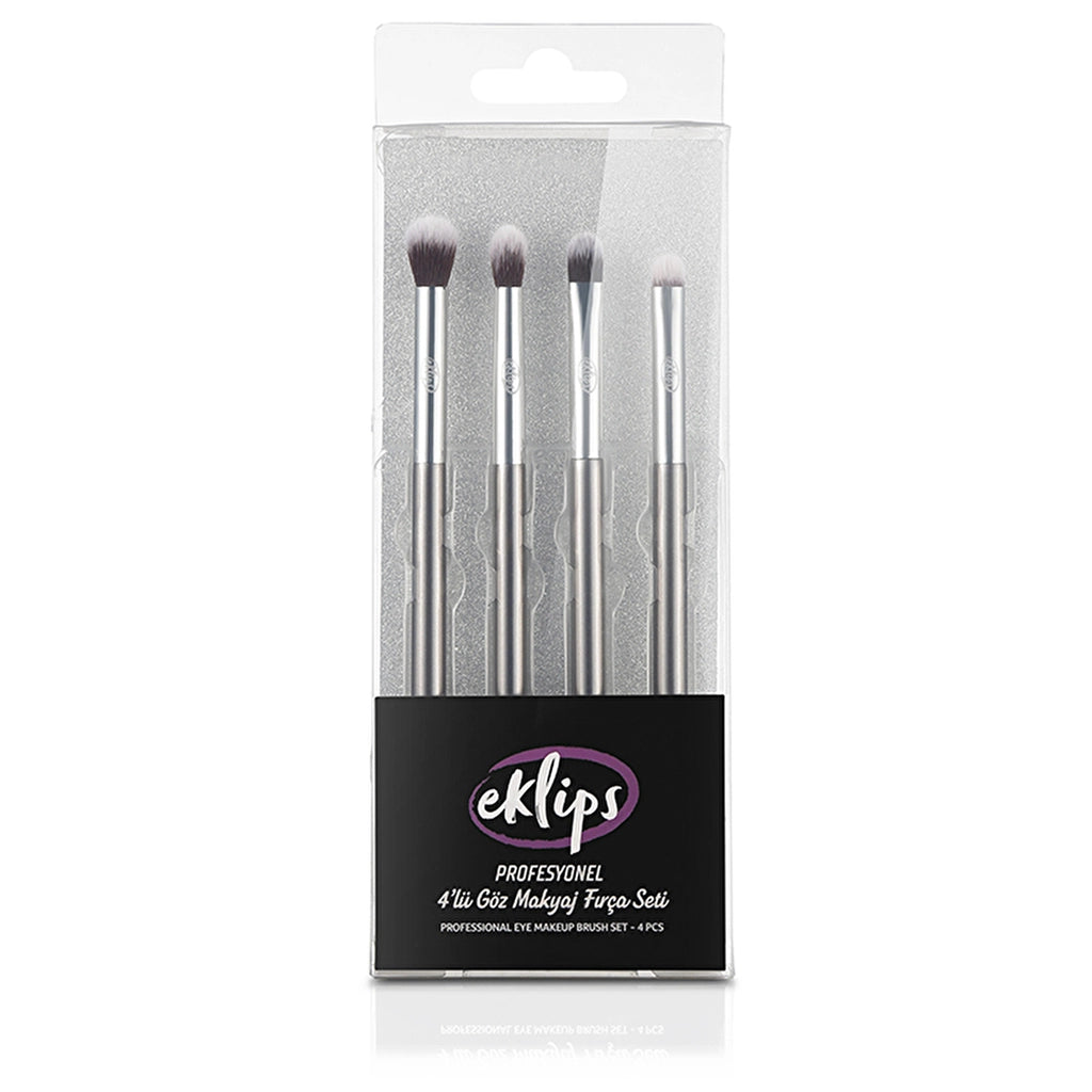 Eklips Professional Eye Makeup Brush Set of 4