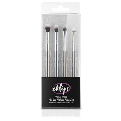 Eklips Professional Eye Makeup Brush Set of 4
