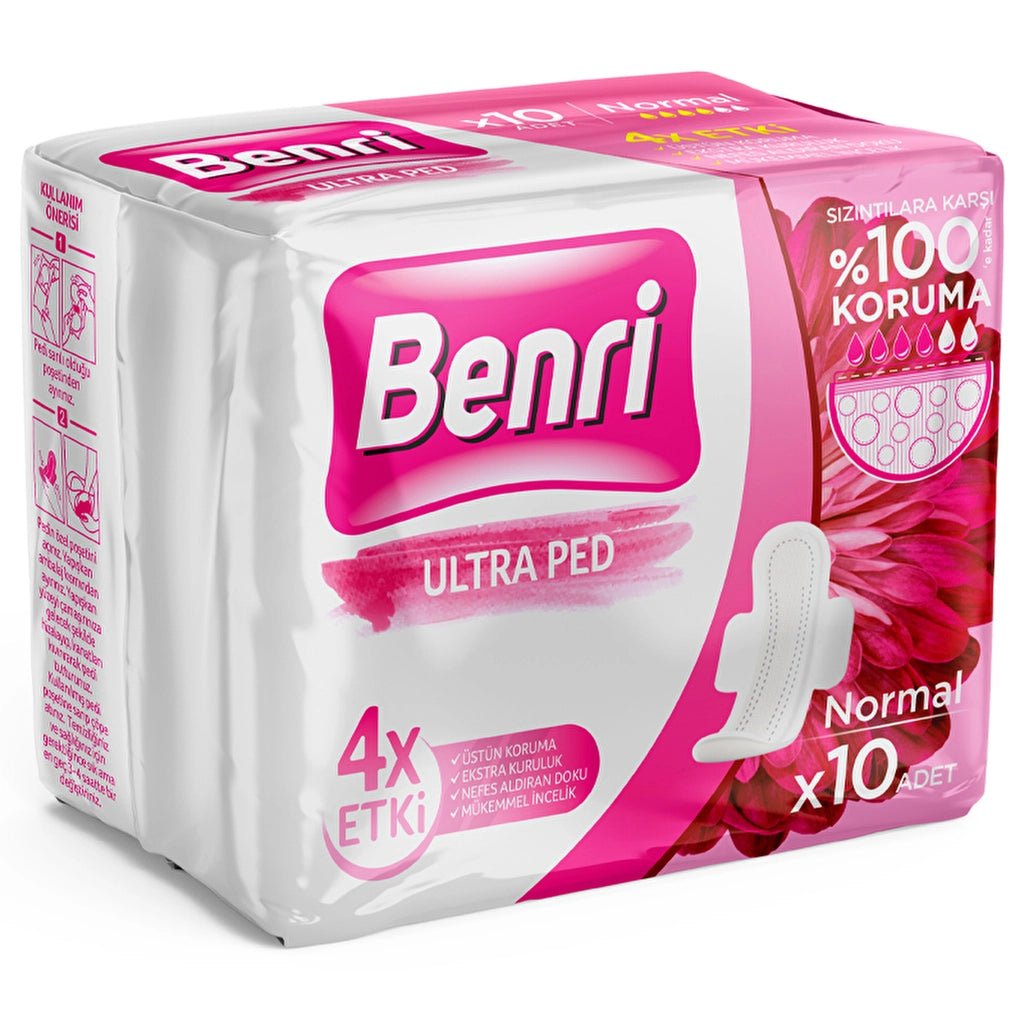 Benri Sanitary Pads Regular 10pcs