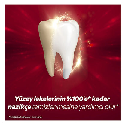 Colgate Optic White Whitening Toothpaste for Coffee, Tea and Tobacco Users 50 ml x 2