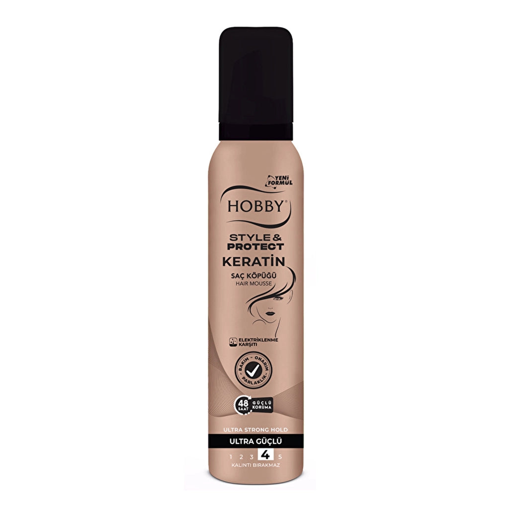 Hobby Keratin Hair Mousse 150 ml