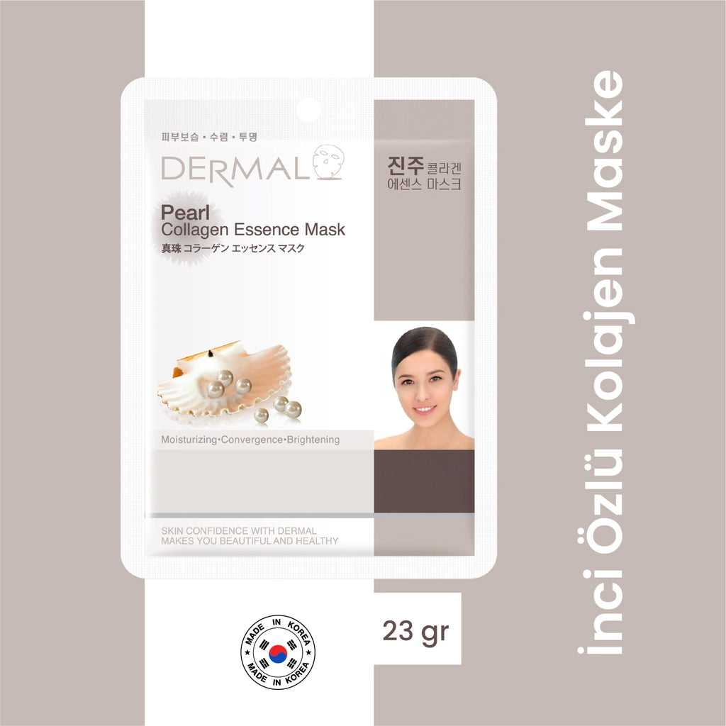 Dermal Brightening Moisturizing Pearl Extract Collagen Night Mask 23 gr