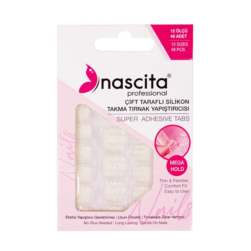 Nascita Transparent Silicone Nail Glue 48pcs