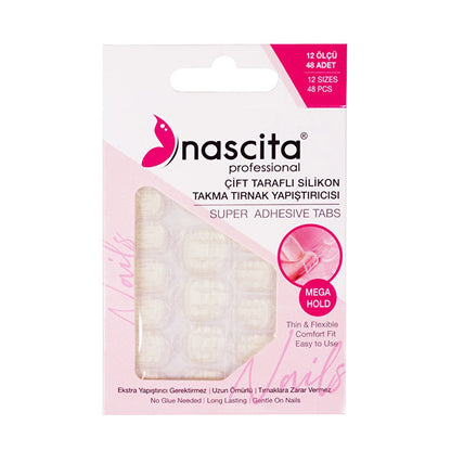 Nascita Transparent Silicone Nail Glue 48pcs