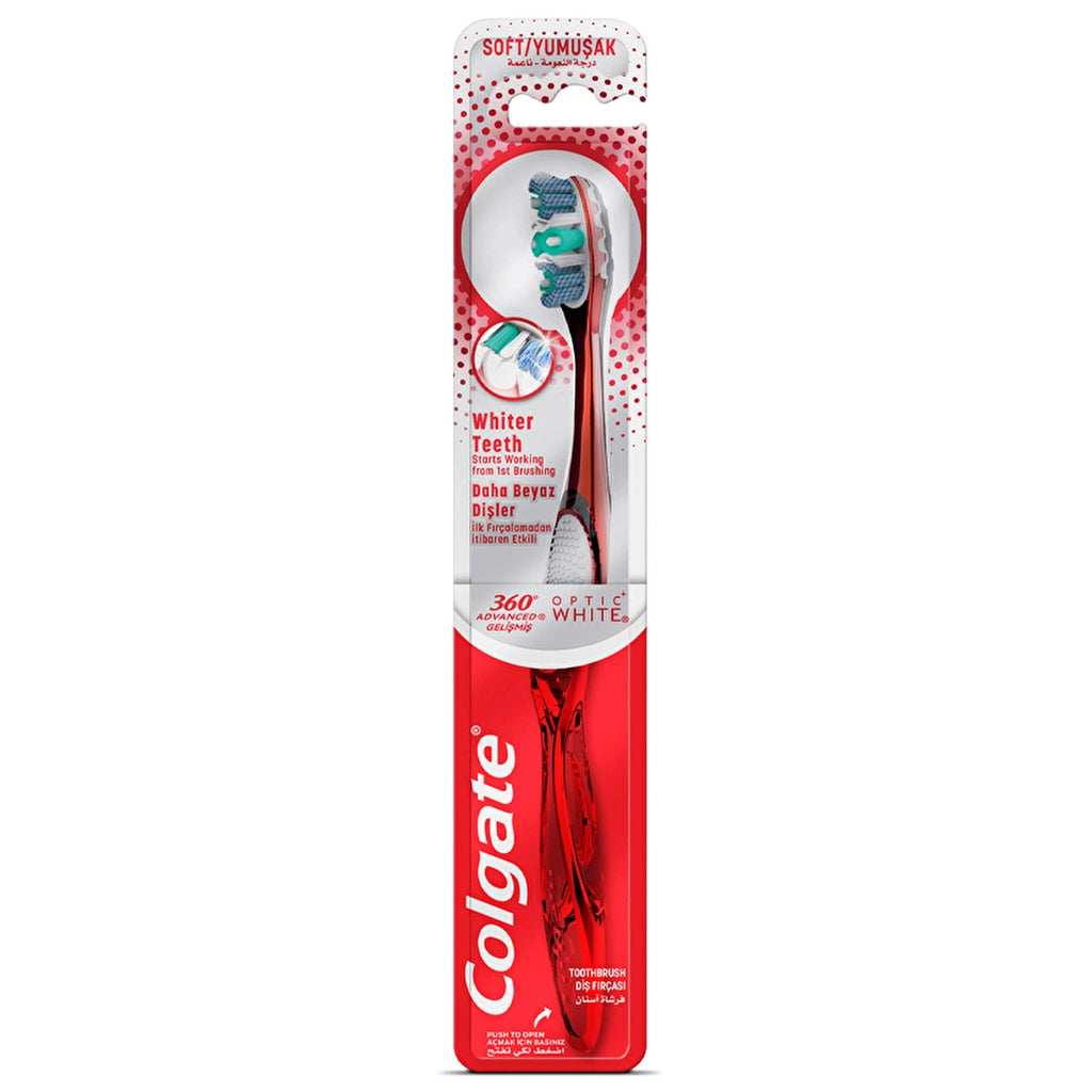 Colgate 360 Advanced Optic White Toothbrush (Medium)