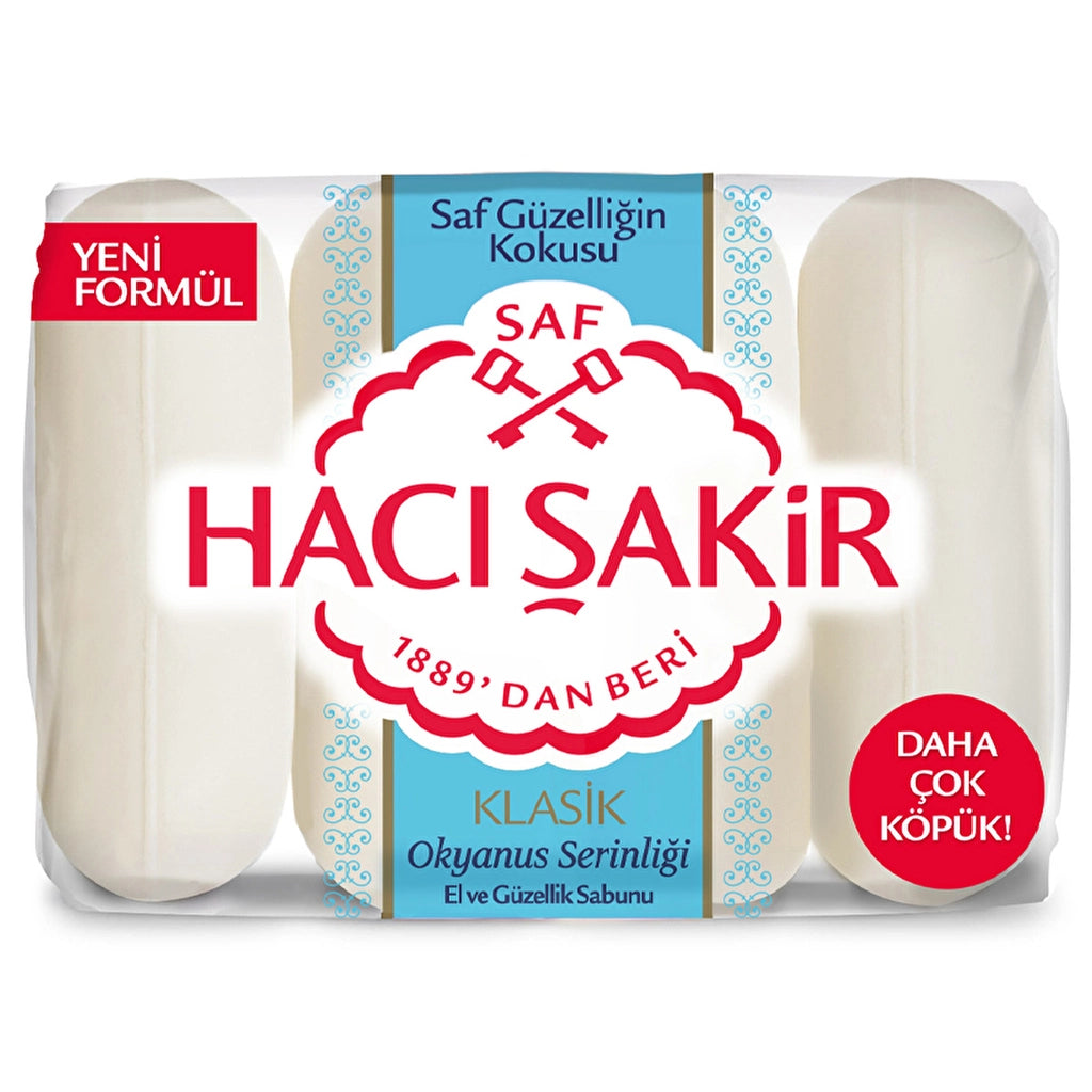 Hacı Şakir Classic Ocean Fresh Soap 70 gr x 4